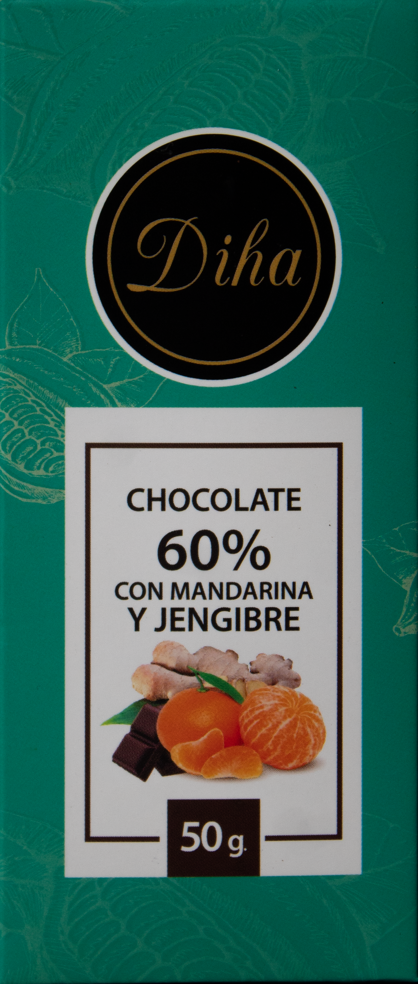 Chocolate 60% con café