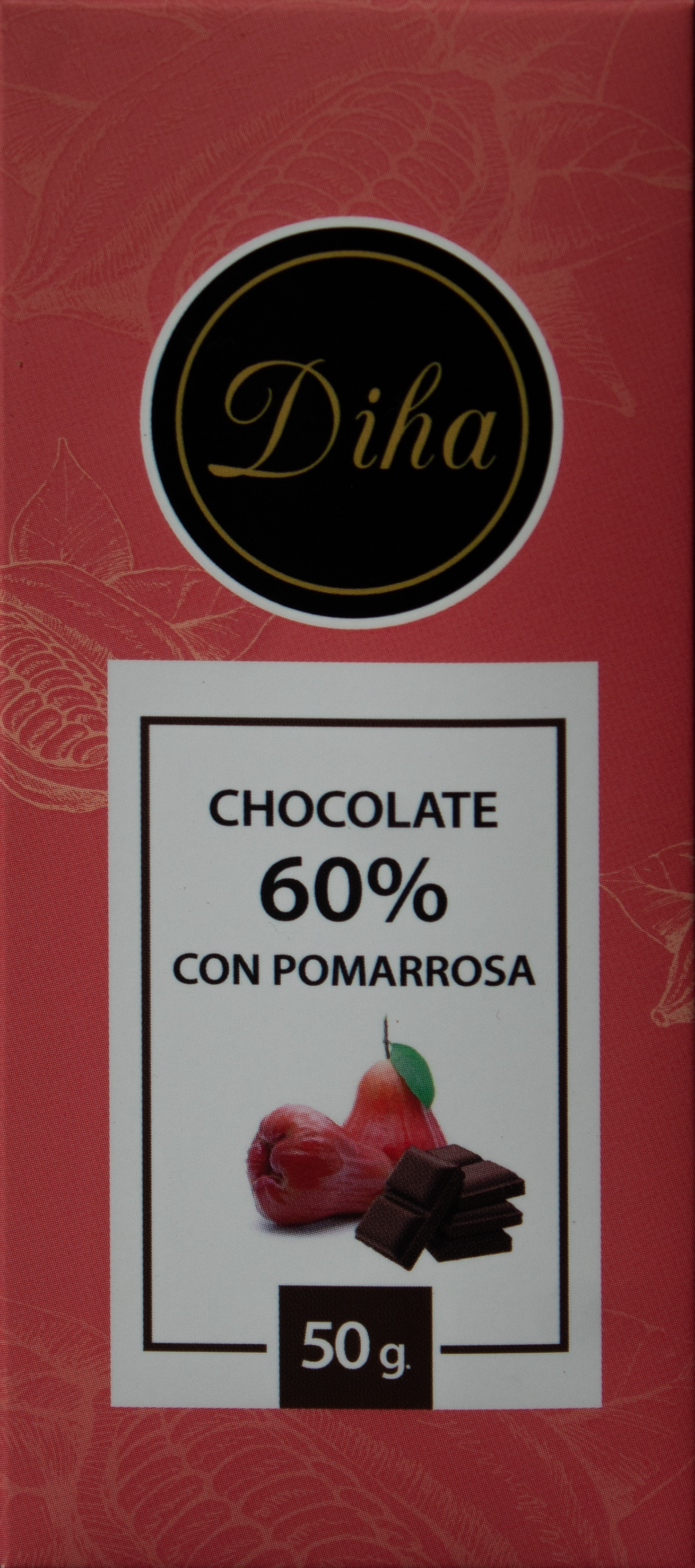 Chocolate 60% con café