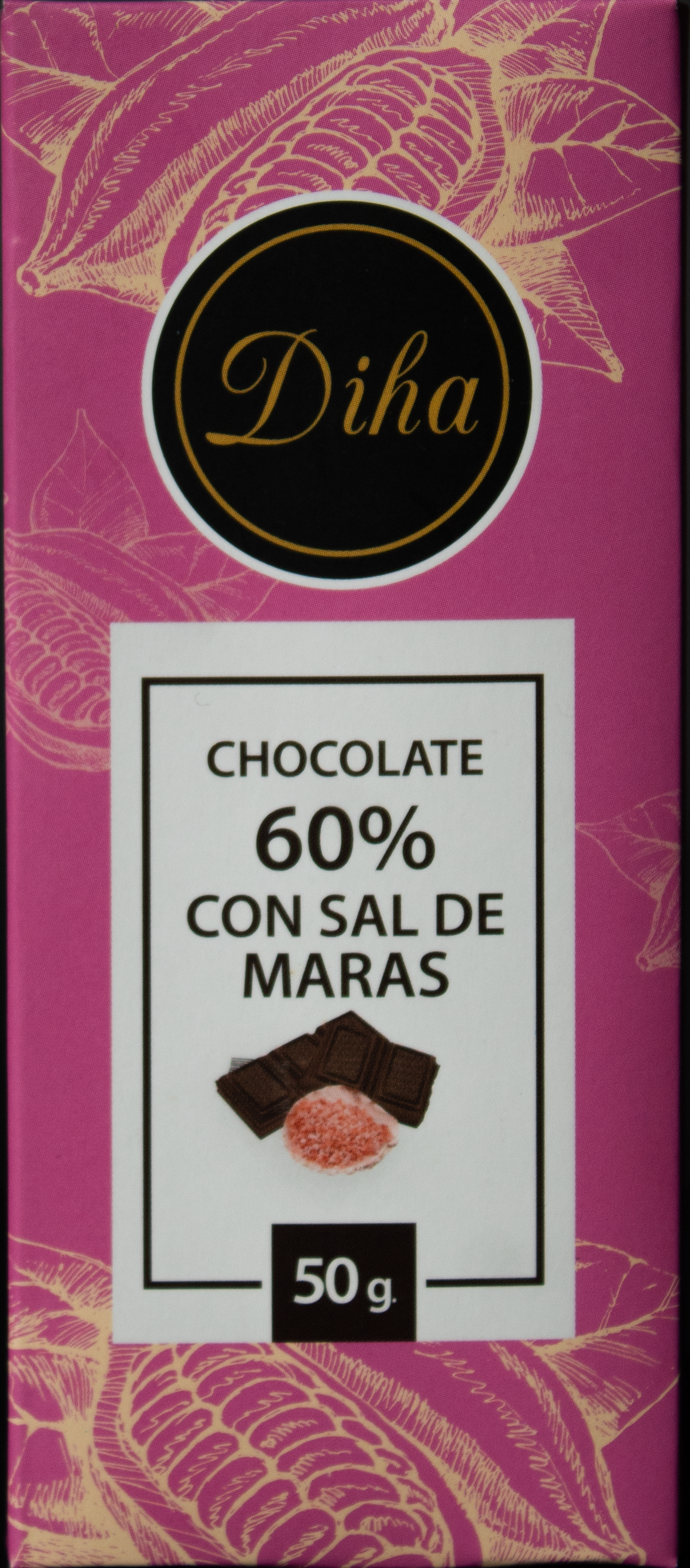 Chocolate 60% con café