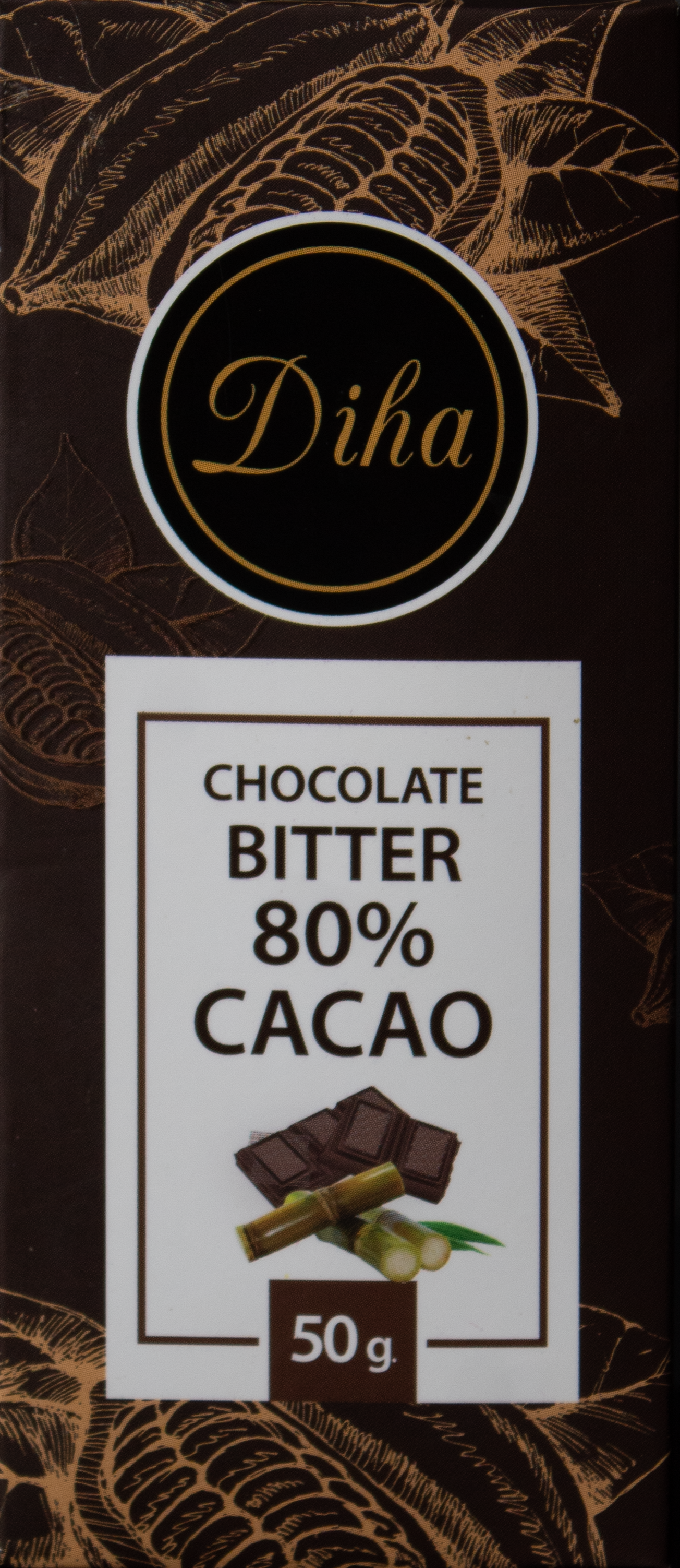 Chocolate 60% con café