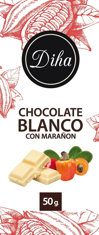 Chocolate Blanco con Marañón